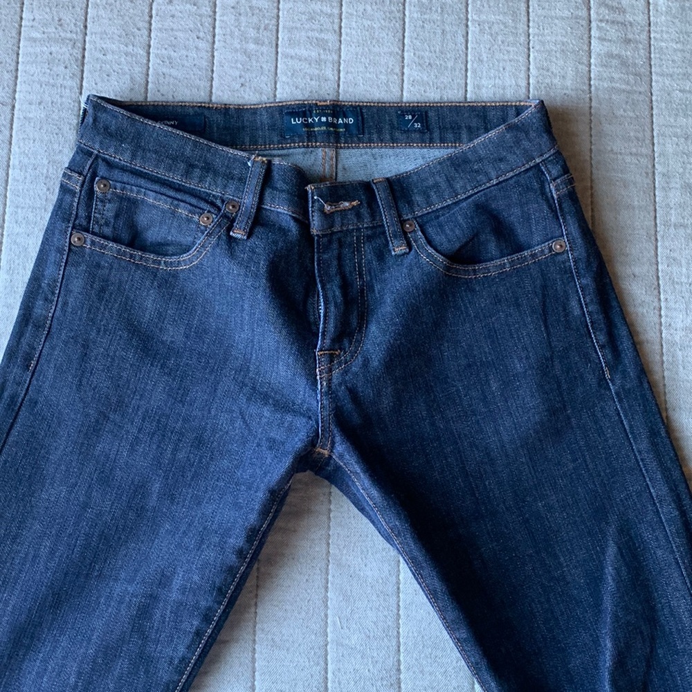 LUCKY BRAND SKINNY JEANS - MENS 28x32